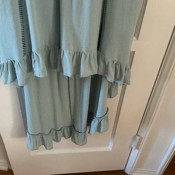 BB Dakota by Steve Madden Teal High-Low Dress - Picture 6 of 9